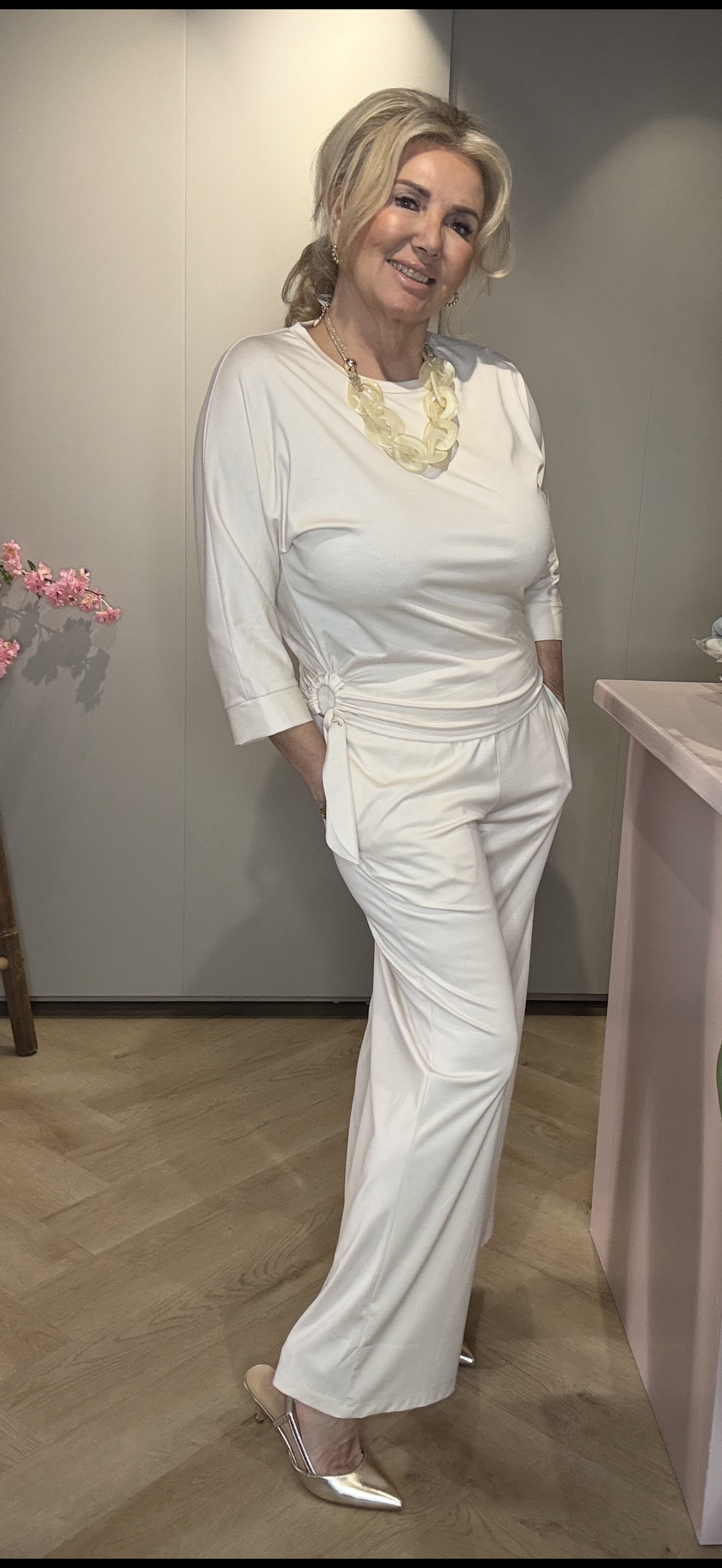 2-Delige Set Comfy Ecru